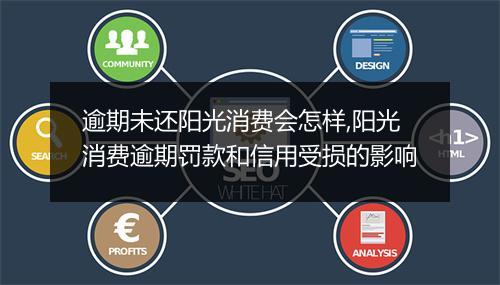 逾期未还阳光消费会怎样,阳光消费逾期罚款和信用受损的影响