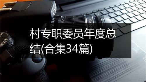 村专职委员年度总结(合集34篇)
