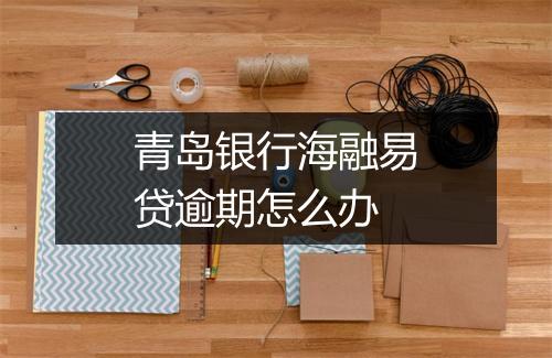 青岛银行海融易贷逾期怎么办