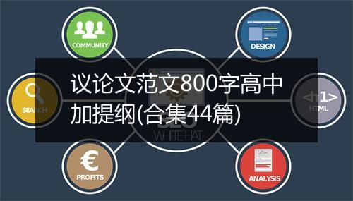 议论文范文800字高中加提纲(合集44篇)