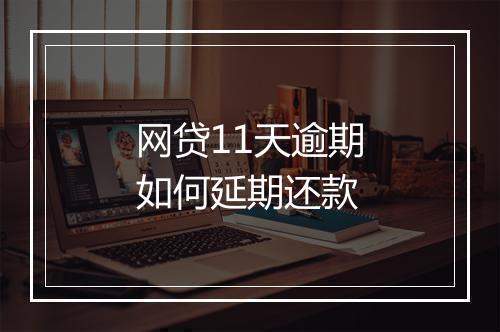 网贷11天逾期如何延期还款