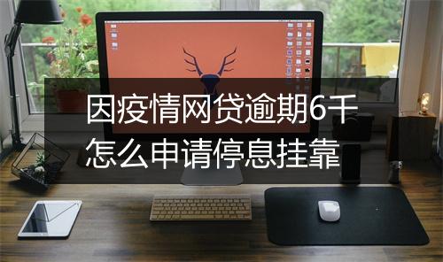 因疫情网贷逾期6千怎么申请停息挂靠
