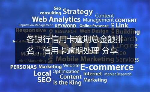 各银行信用卡逾期总金额排名，信用卡逾期处理 分享