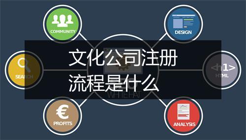 文化公司注册流程是什么