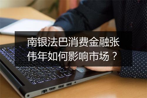 南银法巴消费金融张伟年如何影响市场？