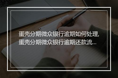 蛋壳分期微众银行逾期如何处理,蛋壳分期微众银行逾期还款流程解析