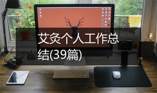 艾灸个人工作总结(39篇)