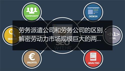 劳务派遣公司和劳务公司的区别：解密劳动力市场规模巨大的两种模式