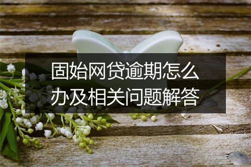 固始网贷逾期怎么办及相关问题解答