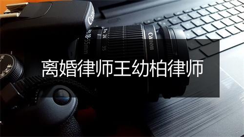 离婚律师王幼柏律师