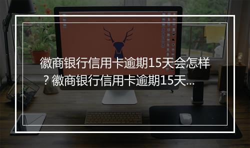 徽商银行信用卡逾期15天会怎样？徽商银行信用卡逾期15天后的处理措施