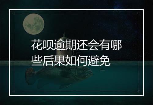 花呗逾期还会有哪些后果如何避免
