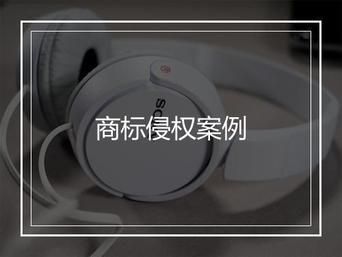 商标侵权案例
