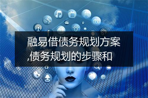 融易借债务规划方案,债务规划的步骤和