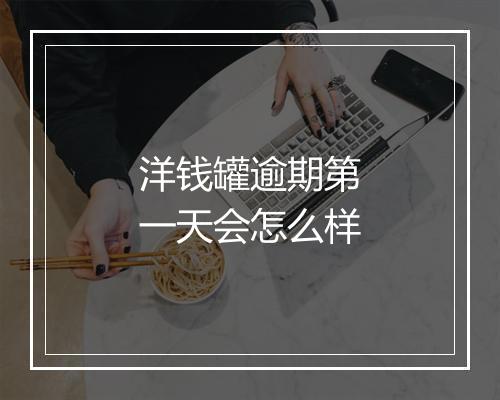 洋钱罐逾期第一天会怎么样