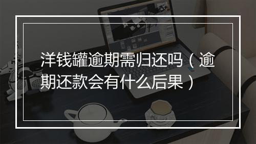 洋钱罐逾期需归还吗（逾期还款会有什么后果）