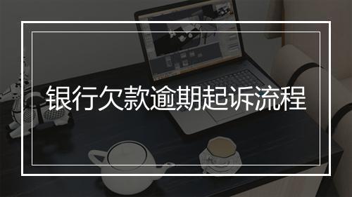 银行欠款逾期起诉流程