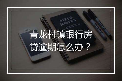 青龙村镇银行房贷逾期怎么办？