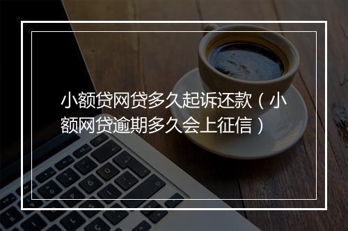 小额贷网贷多久起诉还款（小额网贷逾期多久会上征信）