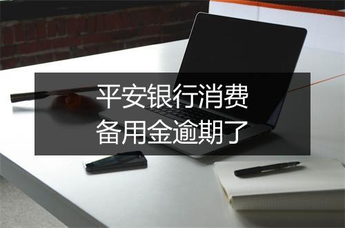 平安银行消费备用金逾期了