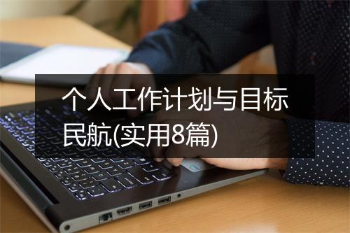 个人工作计划与目标民航(实用8篇)