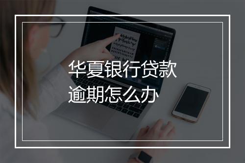 华夏银行贷款逾期怎么办