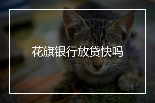 花旗银行放贷快吗