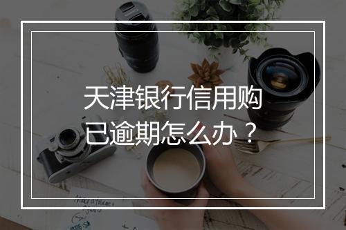 天津银行信用购已逾期怎么办？