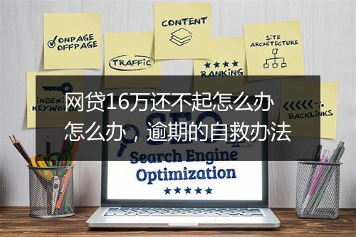 网贷16万还不起怎么办怎么办，逾期的自救办法