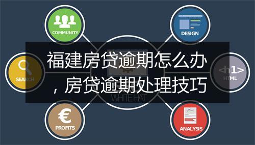 福建房贷逾期怎么办，房贷逾期处理技巧