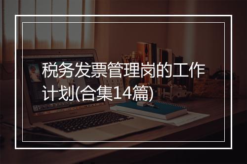 税务发票管理岗的工作计划(合集14篇)