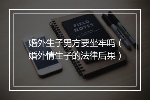 婚外生子男方要坐牢吗（婚外情生子的法律后果）