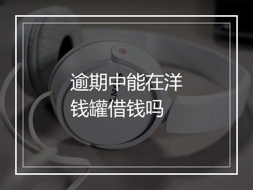 逾期中能在洋钱罐借钱吗