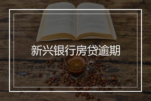 新兴银行房贷逾期