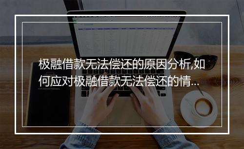 极融借款无法偿还的原因分析,如何应对极融借款无法偿还的情况