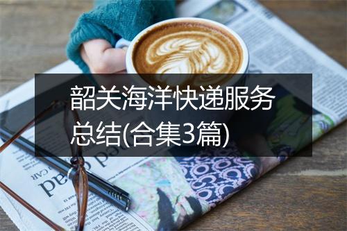 韶关海洋快递服务总结(合集3篇)