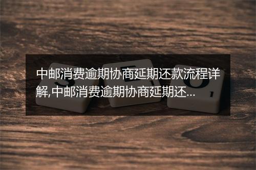 中邮消费逾期协商延期还款流程详解,中邮消费逾期协商延期还款注意事项