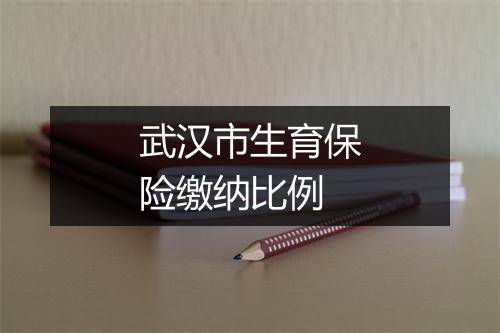 武汉市生育保险缴纳比例