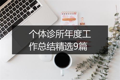 个体诊所年度工作总结精选9篇