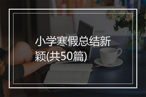 小学寒假总结新颖(共50篇)