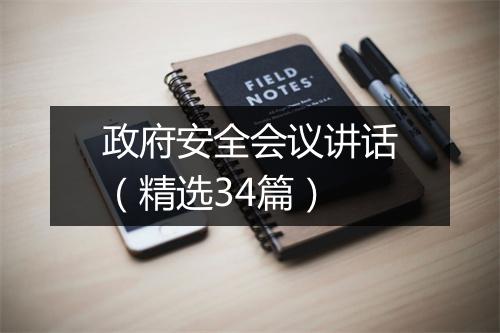 政府安全会议讲话（精选34篇）