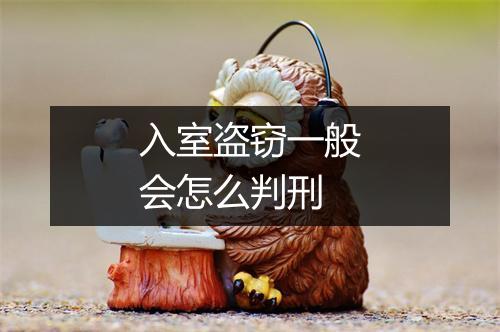 入室盗窃一般会怎么判刑