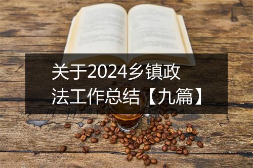 关于2024乡镇政法工作总结【九篇】