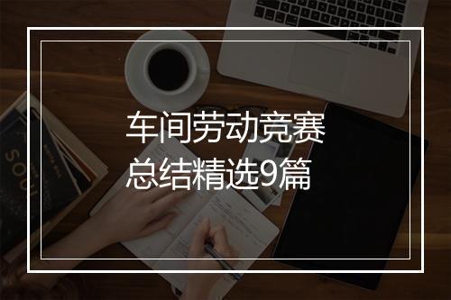 车间劳动竞赛总结精选9篇