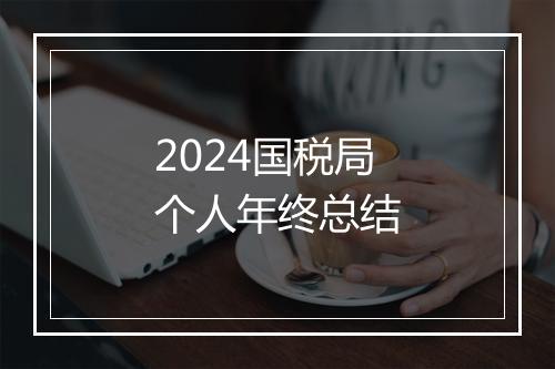 2024国税局个人年终总结