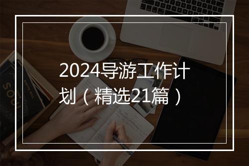 2024导游工作计划（精选21篇）