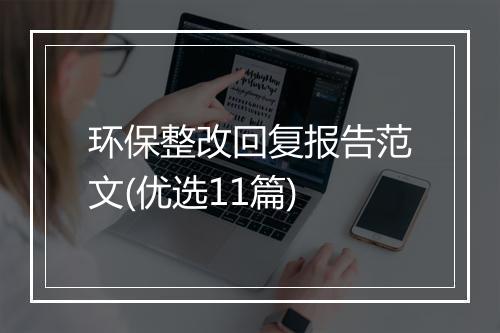环保整改回复报告范文(优选11篇)