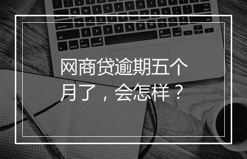 网商贷逾期五个月了，会怎样？