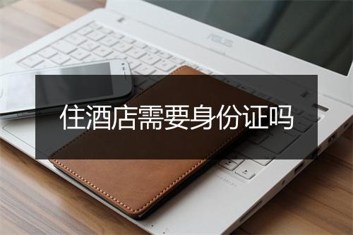 住酒店需要身份证吗