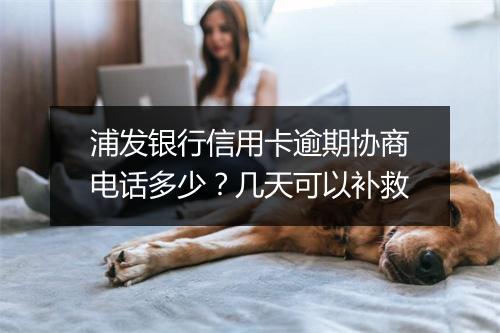 浦发银行信用卡逾期协商电话多少？几天可以补救